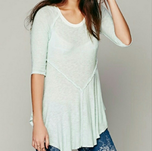 Free People Tops - Mint Free People tunic
